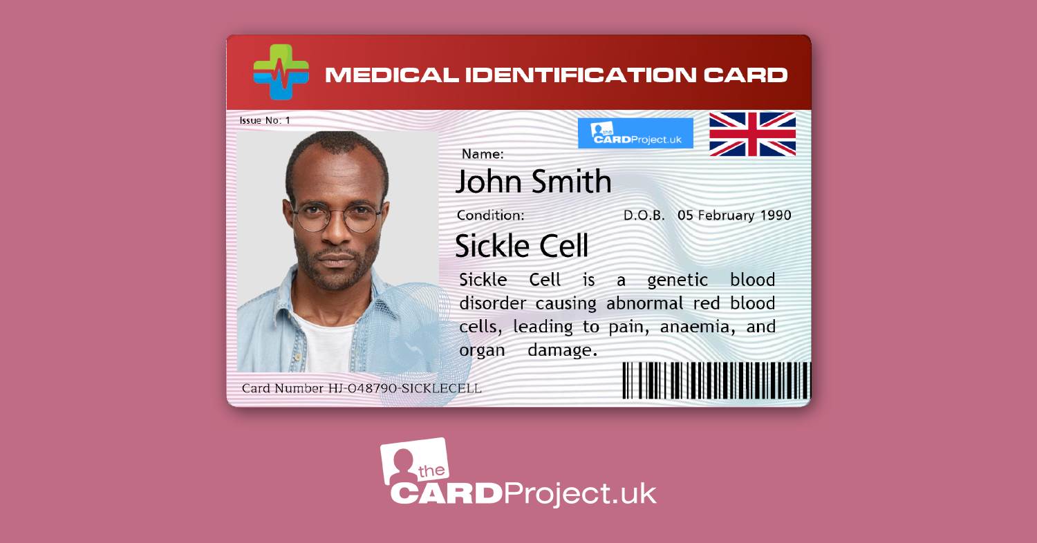 Sickle Cell Premium Medical Card (FRONT)